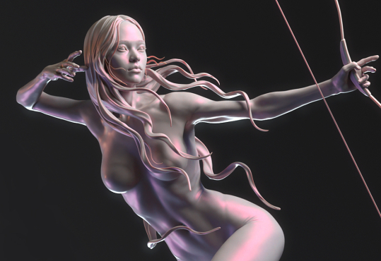 Zbrush 高级解剖学（女性）